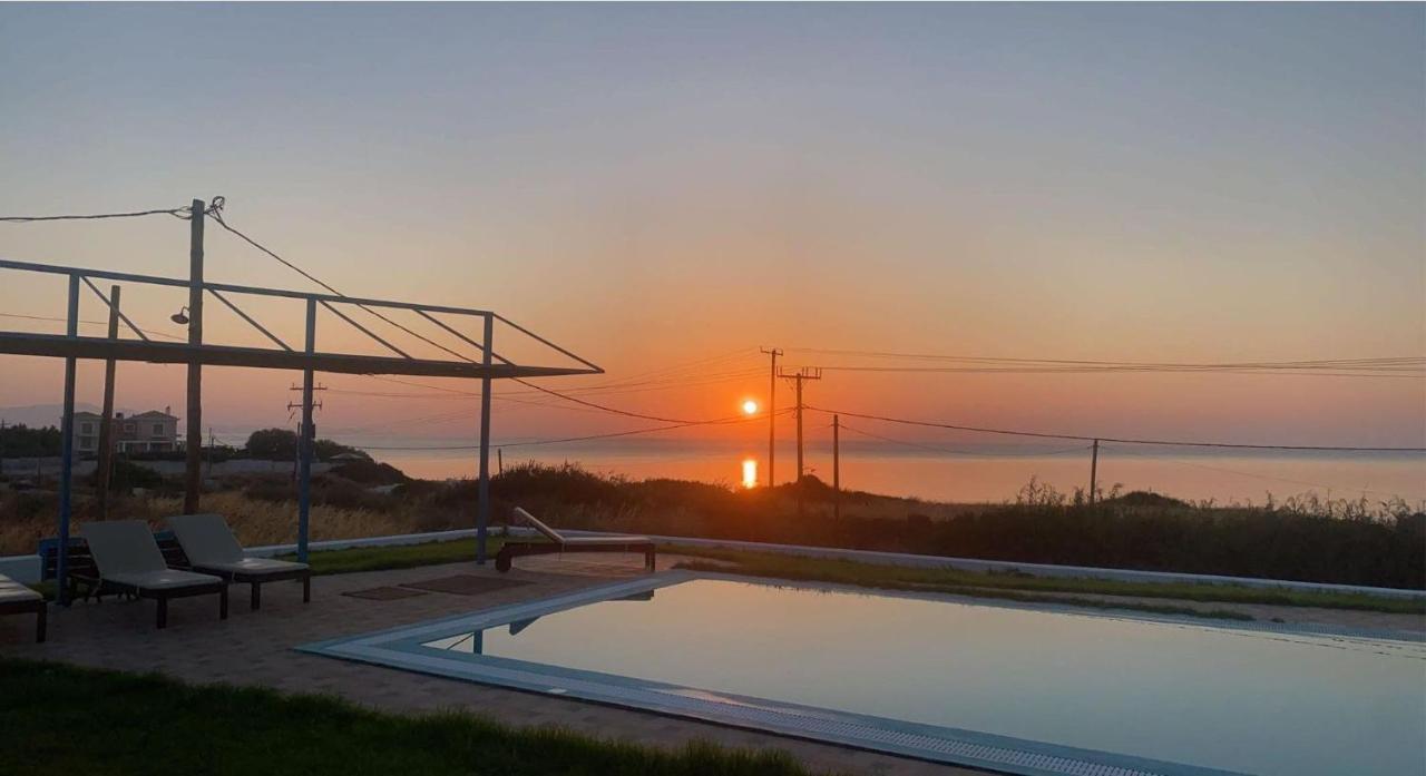 Cristelia Seafront & Pool Villa Lakhania Eksteriør bilde